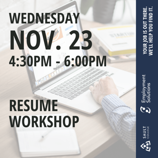 Resume Workshop - November 23