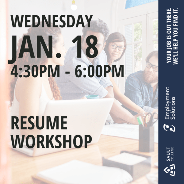 Resume Workshop - January 18