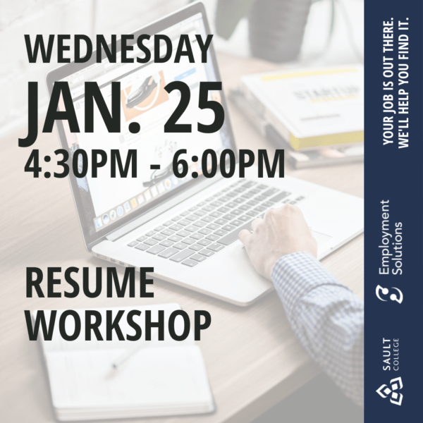 Resume Workshop - January 25