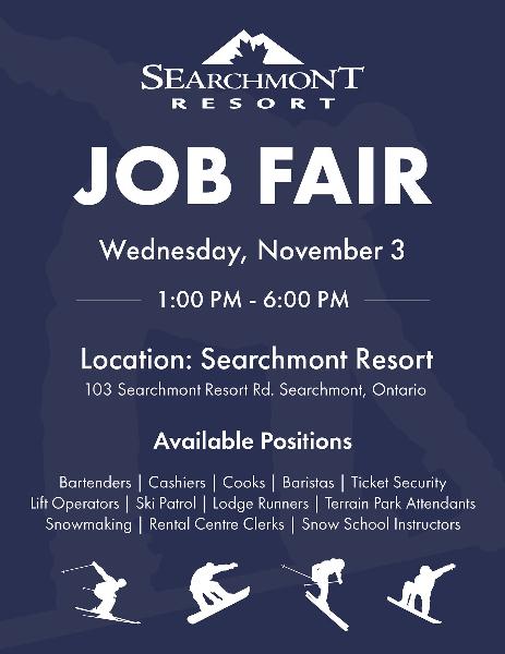 Searchmont Resort Job Fair