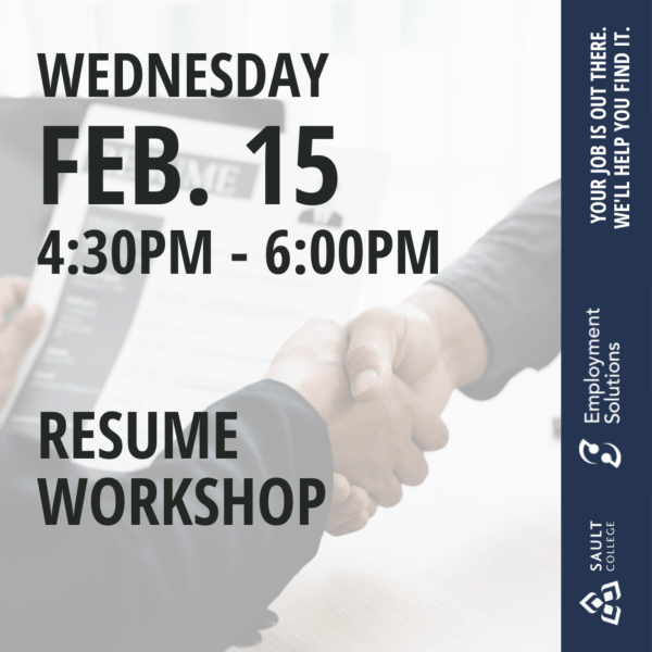 Resume Workshop - February 15