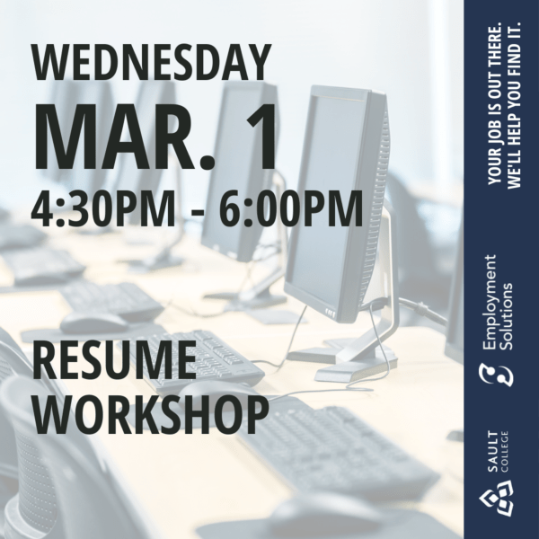 Resume Workshop - March 1