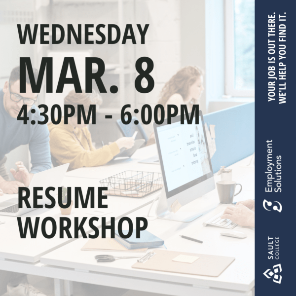 Resume Workshop - March 8