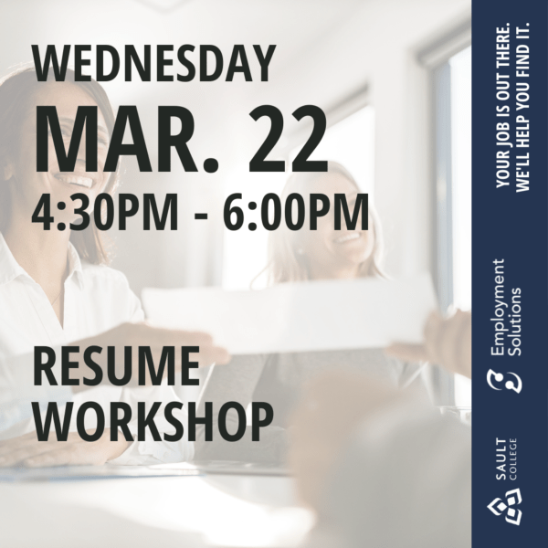 Resume Workshop - March 22
