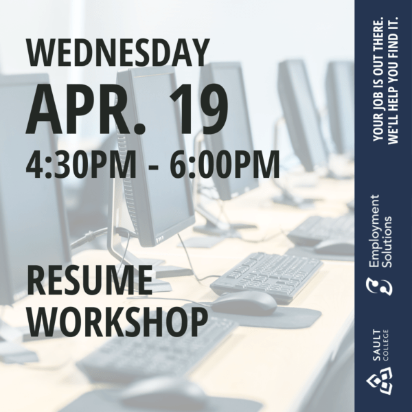 Resume Workshop - April 19