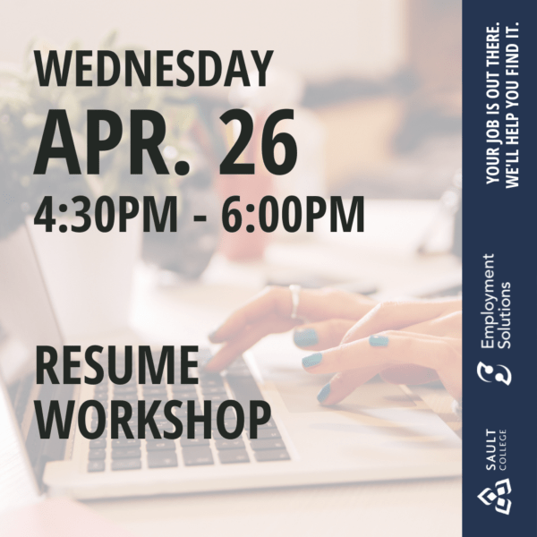 Resume Workshop - April 26