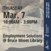 Employment Solutions at Bruce Mines Library
