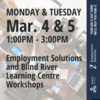 Employment Readiness Workshops At Blind River Learning Centre 