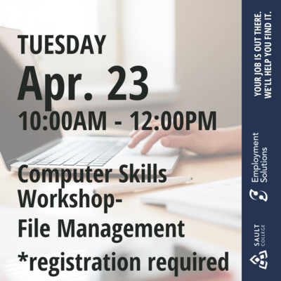 Computer Skills Workshop- File Management 